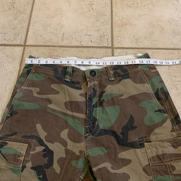 Polo Ralph Lauren Men's Camouflage Cargo Pants | Drawstring Cuffs | Size 34x30 - Picture 8 of 9